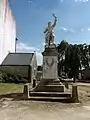 Monument erected in memory of the victims of the twentieth century wars.