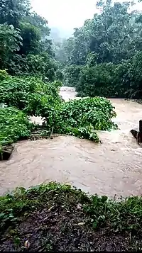 Pitahaya River after Hurricane Isaias