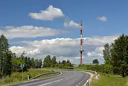 Rõngu–Otepää–Kanepi road (nr 71) in Kõduküla.