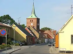 The town centre of Rødby