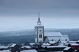 Tower view looking over the town