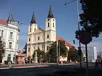 Zalaegerszeg, the capital of the county