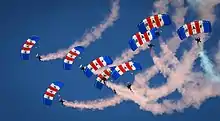 RAF Falcons Parachute Display Team