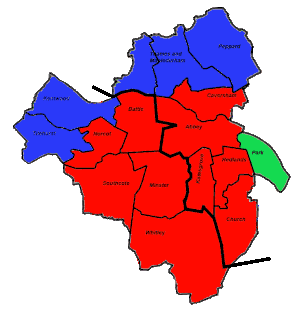 2018 results map