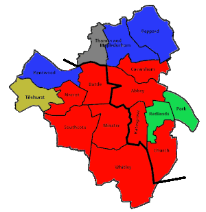 2019 results map