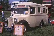 Ambulance body on a 1939 Austin 18 chassis