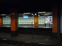 RER C platforms at Invalides