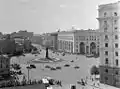 Dzerzhinsky Square in 1966, with the statue of Felix Dzerzhinsky