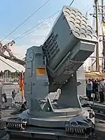 RAM Launcher on Gepard-class fast attack craft Ozelot of the German Navy.