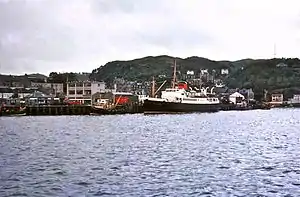 RMS Claymore at Oban in 1970