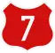 National Road 7 shield}}