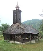 Nașterea Maicii Domnului wooden church in Corbești