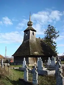 The wooden church of Săldăbagiu Mic