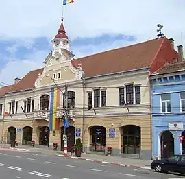 The town hall of Reghin
