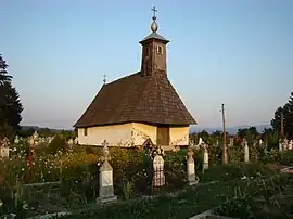 The wooden church in Margina