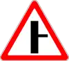 Side road with priority