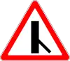 Merging traffic, from the right