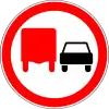 No passing by trucks