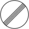 3.31 End of all restrictions zone