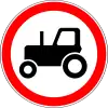 No entry for tractors