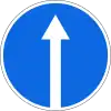 Go straight