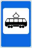 Tram stop location