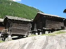 Raccards in Valais, Switzerland