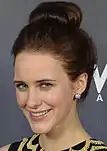 Rachel Brosnahan at the TCA/CTAM press tour event in 2014.