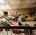 Racing cars at the Hall of Fame Museum