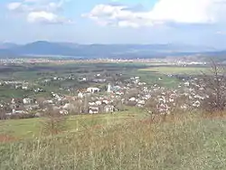 A view of Radziechowy from Matyska hill
