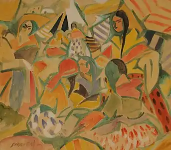 Gypsy Encampment (1918 version)