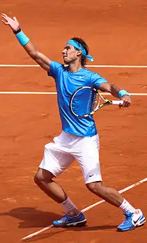 Image 11Rafael Nadal, the all-time record holder in men's singles. (from French Open)
