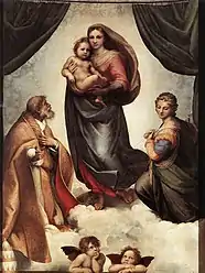 Raphael, The Sistine Madonna, 1513-14.