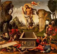 The Resurrection of Christ by Raffaellino del Garbo (1510)