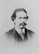 Photograph of Raffaello Sernesi, c. 1860