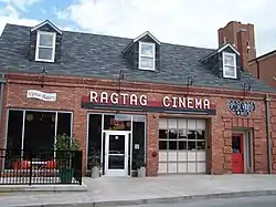 Coca-Cola Bottling Company Building on Hitt Street. Now houses the Ragtag Cinema