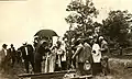 Official Inauguration and Driving of the Last Spike for the Railroad at Subiaco, June 30, 1909