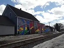 Railroad mural downtown Lyndonville VT April 2019.jpg
