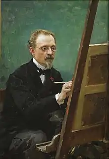 Portrait of Federico de Madrazo Painting, 1875