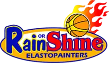 Rain or Shine Elasto Painters logo