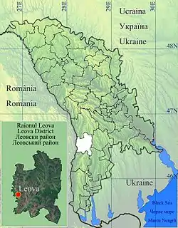 Ceadîr is located in Moldova Leova