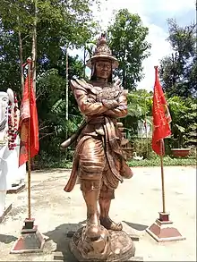 Statue of Razadarit at Kamawet Village