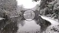 The Rakotz bridge at Azalea and Rhododendron Park Kromlau