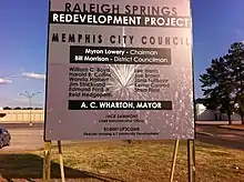 renovation project sign