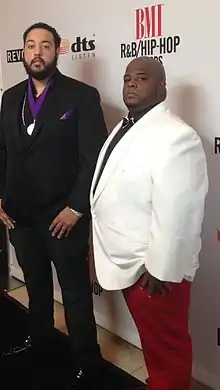 Ralph Jeanty and Sean McMillion at the BMI R&B HipHop Awards Red Carpet