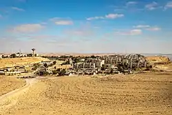 View of Mitzpe Ramon from Har Gamal, 2022