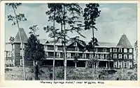 Ramsey Springs Hotel, circa 1930.