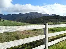 Mountain on Rancho Guadalasca, now Boney Mountain.