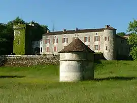 The chateau in Rancogne