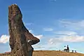 Monument in Rapa Nui